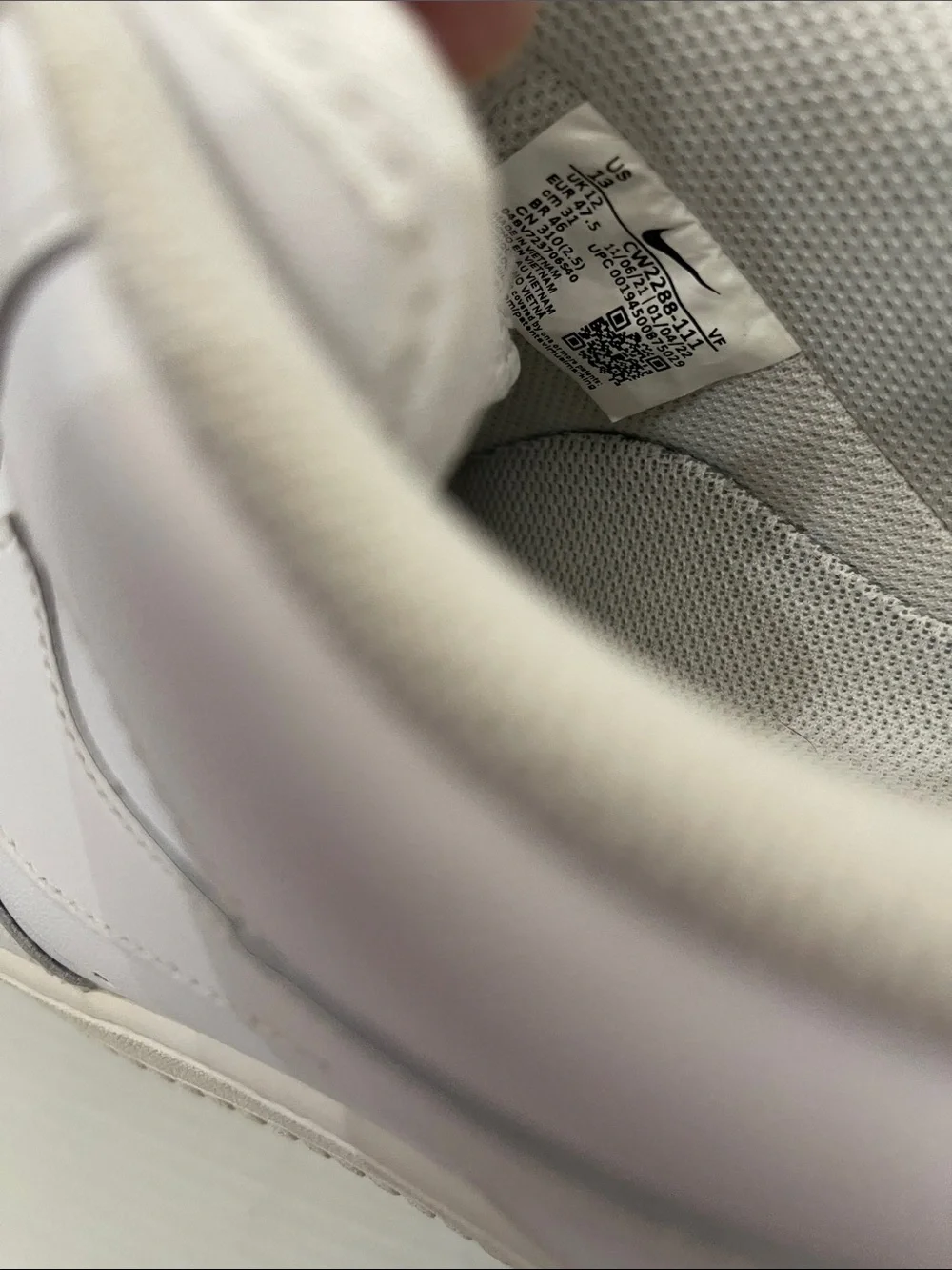 NIKE AIR FORCE 1 SNEAKERS MENS SIZE 13